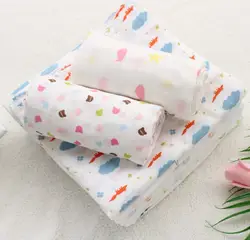 100% хлопок Мягкий 2 слоя летние популярные Multi-использование кожи муслин девушка детское одеяло Ванна Полотенца пеленать новорожденного