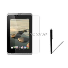 Анти-ослепленная матовая матовый Анти-отпечатков пальцев Экран защитная пленка Плёнки охранники+ Стилус для acer Iconia B1 720 B1-720 7"