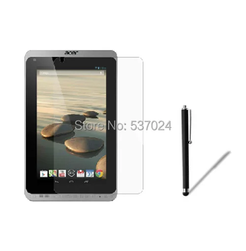 New Anti-Glare Matte Matted Anti-Fingerprint Screen Protector Film Films Guards + Stylus Pen For Acer Iconia B1 720 B1-720 7" |