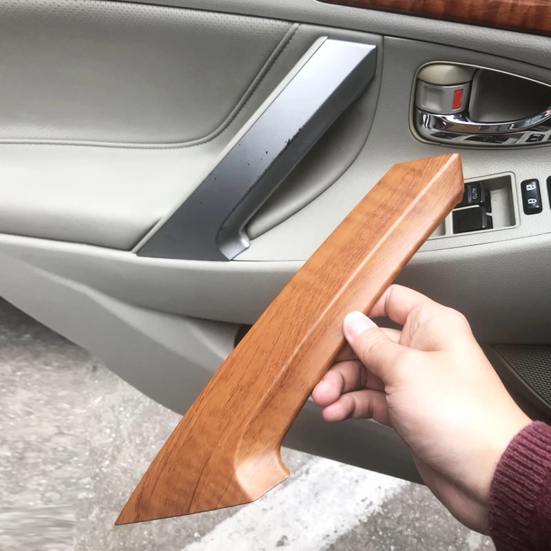 Для Toyota Camry 2006 2007 2008 2009 2010 2011 2 шт. АБС пластик дверная ручка для салона автомобиля