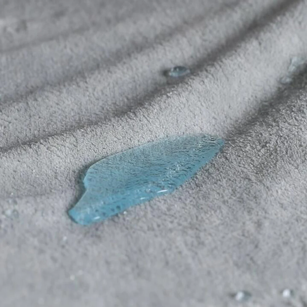 

Gray type Waterproof Mattress Protector Terry Mattress Protector Soft and Breathable Bed sheet cover protector