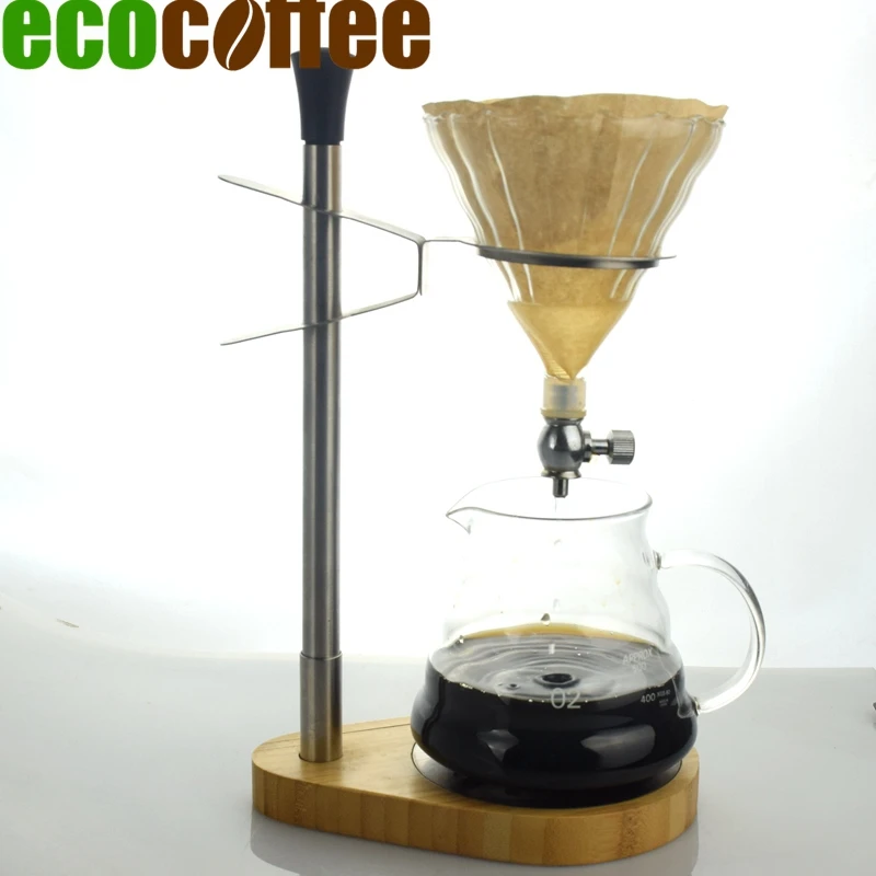 Buy 1PC Free Shipping Adjustable Coffee Dripper Rack Stainless Steel Dripper