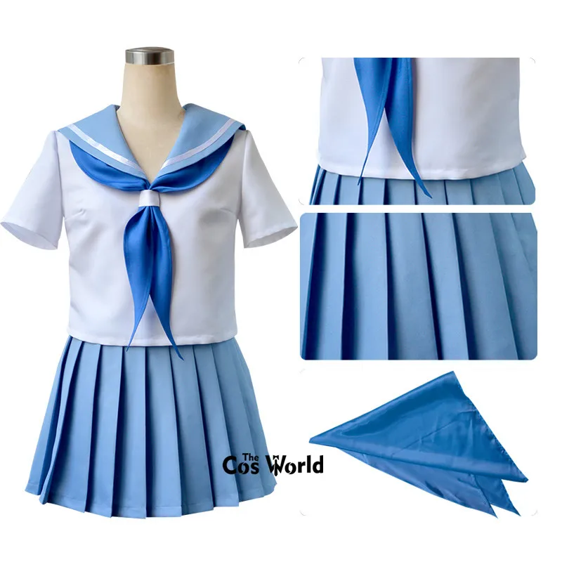 KILL la Mankanshoku Mako Топы платье Костюм Форма моряка наряд Аниме косплей костюмы| |