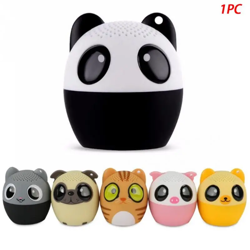 

Bluetooth Cute Animal Shape USB Speaker Remote Selfie Mini Rechargeable Wireless