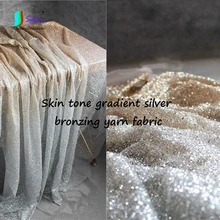 Золотой тон градиентный Серебряный Сияющий бронзированный тканевый посыпанный золотой маленький блестящий модный дизайн фоновые ткани A0315F