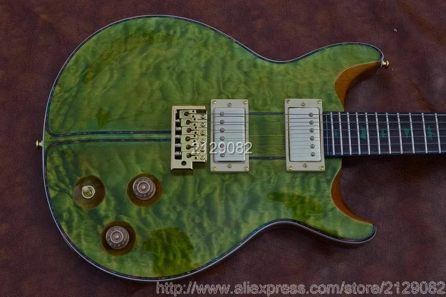 Private Stock 3384 Santana Rainforest Electric Guitarguitar sellersguitar necklaceguitar