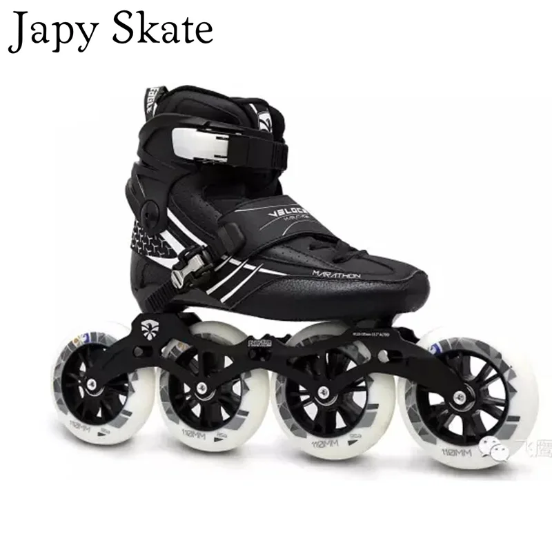 

Japy Skate Original Flying Eagle Veloce Marathon Speed Inline Skates Falcon Carbon Fiber Professional Racing Skating Shoe Patine