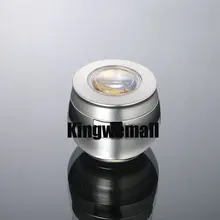 100 шт/партия емкость 10 г 10 мл Акриловая банка для крема бутылка-контейнер для косметики, образец банки серебристого цвета FXY02