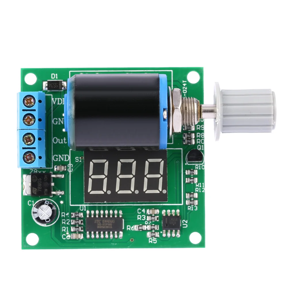 

Digital DC 12V 24V 4-20mA Current Signal Generator Module Board Precision to 0.1mA Adjustable