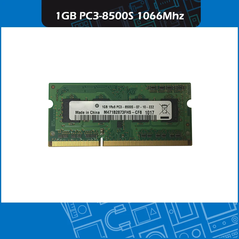 

Память для ноутбука DDR3 1 ГБ PC3-8500S DDR3 1066 МГц