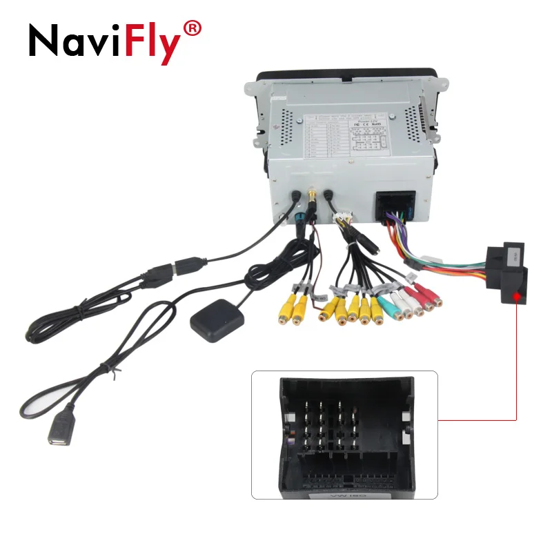 NaviFly автомобильный мультимедийный плеер 2Din автомобильный DVD для Volkswagen/Golf/Polo/Tiguan/Passat/b7/b6/SEAT/leon/Skoda/Octavia радио gps DAB