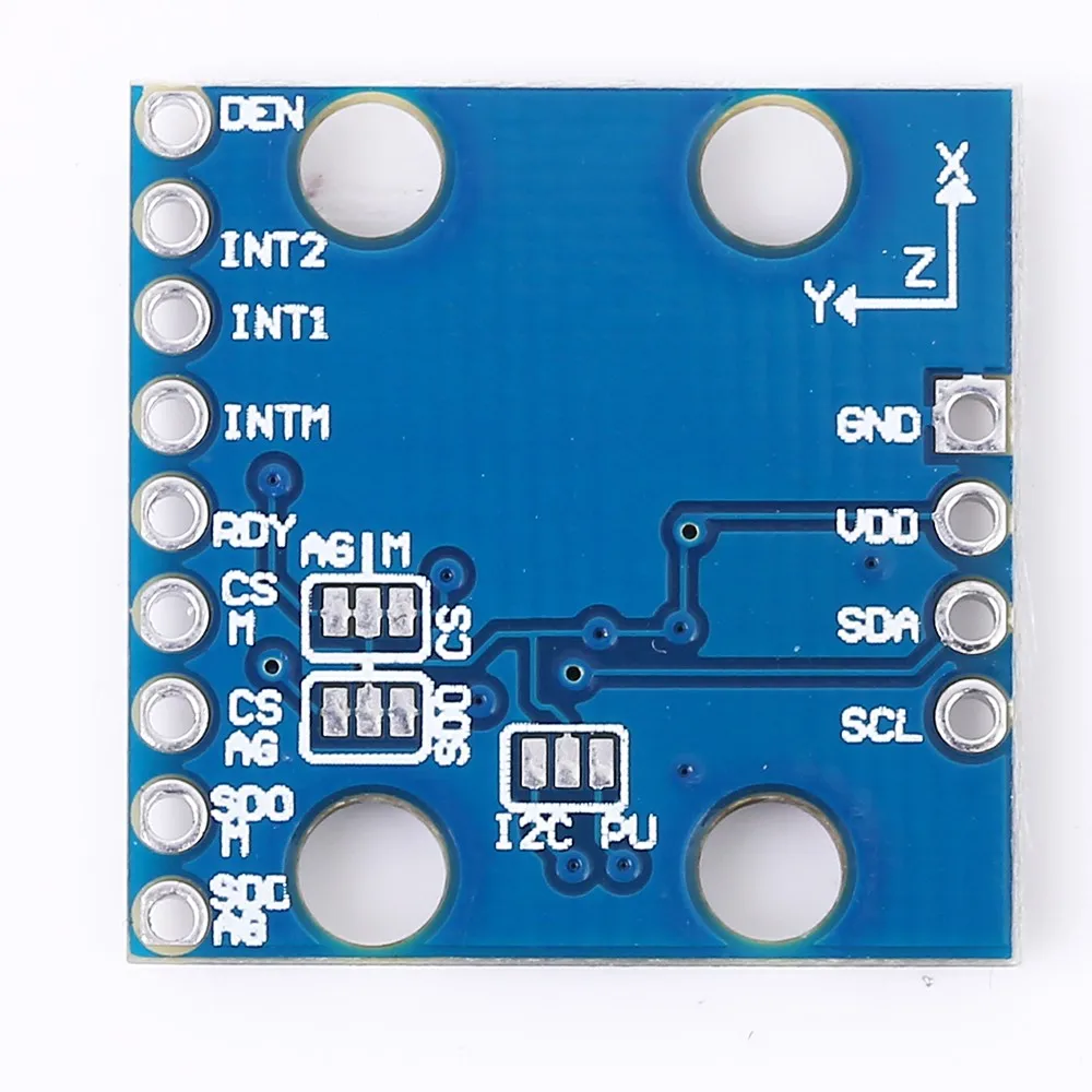 DC 1,9 V~ 3,3 V LSM9DS1 9DoF IMU прецизионное ускорение маг гироскоп отношение модуль датчика SPI IEC для Arduino