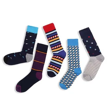 

[EIOISAPRA] High Quality Comfortable Men Happy Socks Men's Fashion Colorful Casual Cotton Funny Socks Man Fashionable Crew Socks