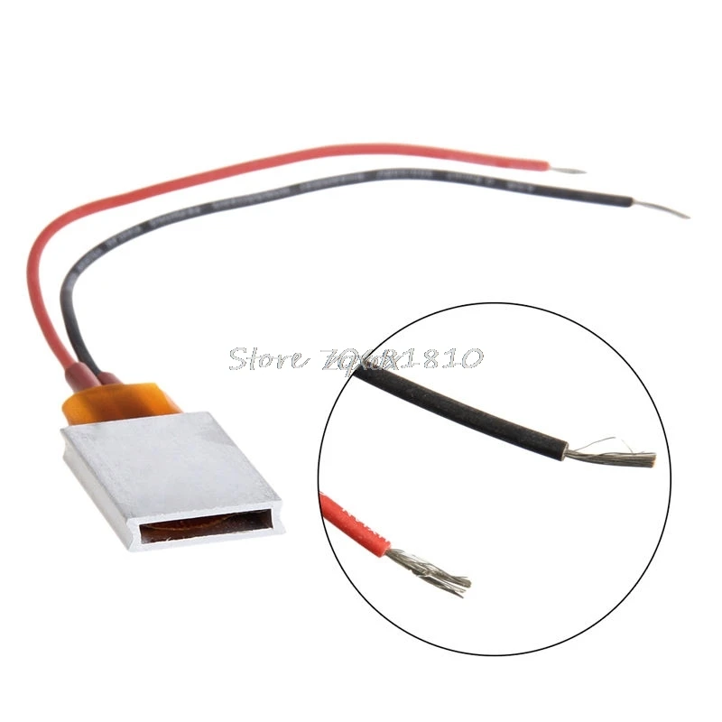 

PTC Aluminum Ceramic Heater 12V 80 ~220 Degree Hair Dryer Curlers Heating Element Drop ship