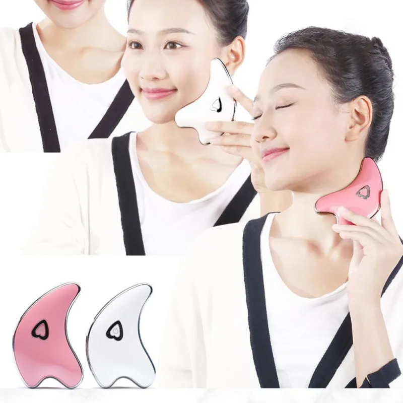 

Electric Facial Scraping Board Plate Massager Face Shaping Skin Care Tools Facial Lifting Scraper
