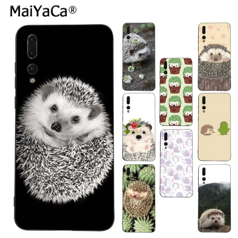 

MaiYaCa Cartoon Hedgehog Painted Design Phone Case for Huawei P9 P10 Plus Mate9 10 Mate10 Lite P20 Pro Honor10 View10