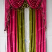 Домашний Декоративный Ковер, бархатный занавес для гостиной, занавески для спальни, отделка для разных размеров, 1702m60, занавески на заказ