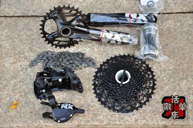 SRAM NX групсет 11s MTB уровень гидравлический тормоз велосипед 170 мм|hydraulic brake bike|brake