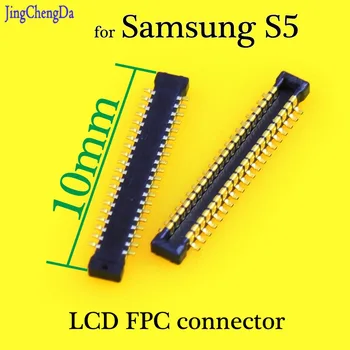

JCD 1 pcs High Quality FPC Connector For Samsung Galaxy S5F LCD Display Screen Connector On Board For LCD Flex