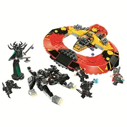 Super Heroes Ultimate Битва за Асгард строительные блоки, совместимые игрушки подарок для детей