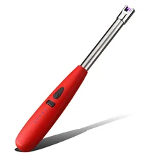 1 шт. электрическая перезаряжаемая USB кухонная Зажигалка Ветрозащитная зажигалки для электронных сигарет плазменная импульсная дуга барбекю беспламенная зажигалка