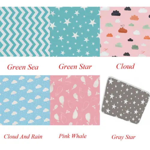 Beli Mudah Dicuci Bayi Kasur Bayi Bernapas Perlengkapan Tahan Air Crib Sheet Tahan Air Diaper Changer Pelindung Kasur