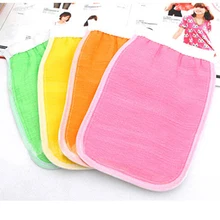 1 шт., отшелушивающие перчатки для ванной, душа, мытье кожи, спа-массаж, Мочалка для мочалки, детские товары, инструменты для душа для детей