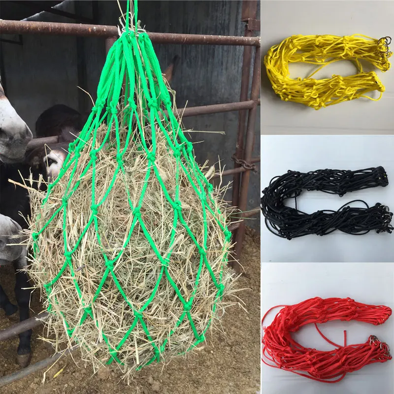 Hay Bag High Quality Equestrian Fodder Bags For Horse Room Horse Riding Hay Sack Horse Racing