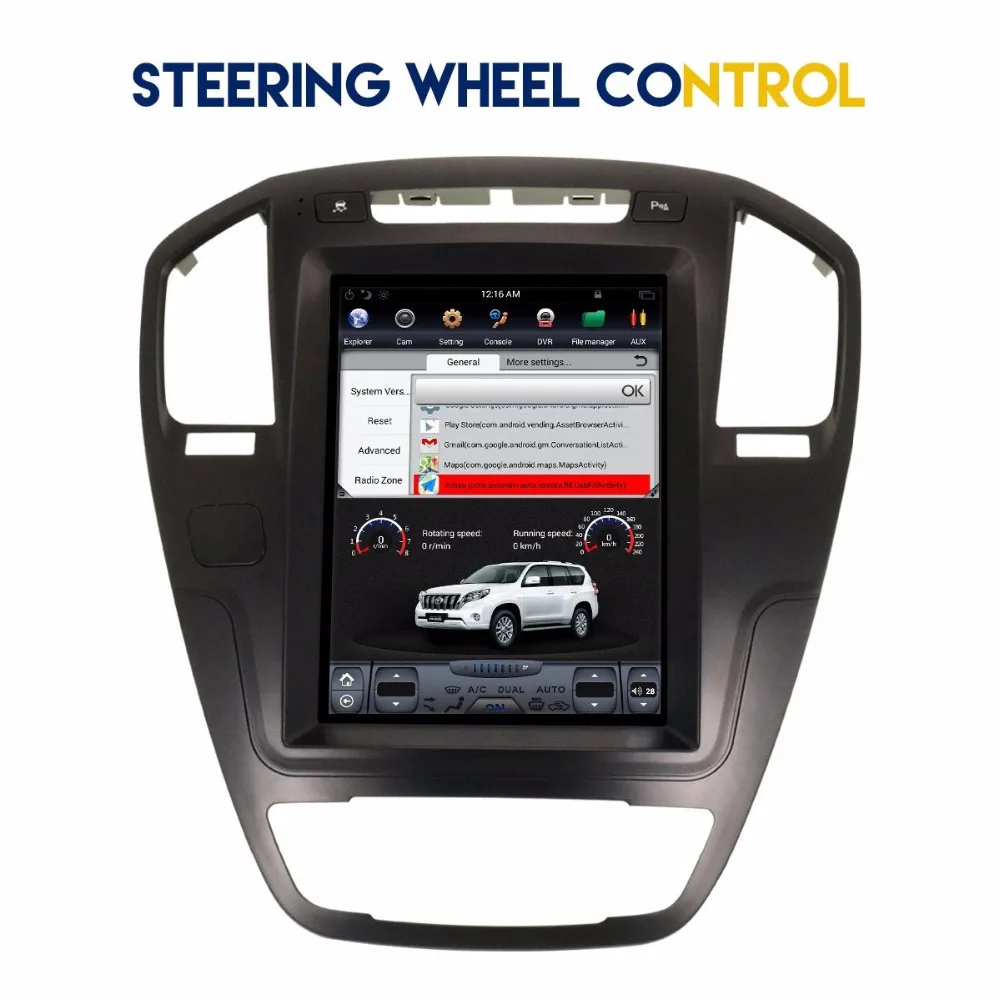 Sale ZWNAV Android 8.1 4GB+64GB Car GPS Radio No DVD Player Navigation For Opel Insignia Vauxhall Holden CD300 CD400 Stereo Headunit 2
