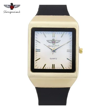 

Large Dial Brand Analog Quartz Watch Men Waterproof Fashion Casual Gold Sports Watches Men Rubber Wristwatches Relogio Masculino