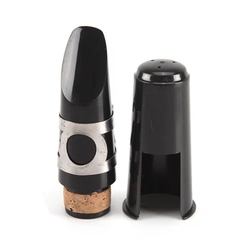 

Plastic Cap + Bamboo Reed + Metal New Clarinet tube head Clarinet Mouthpiece WithLigature