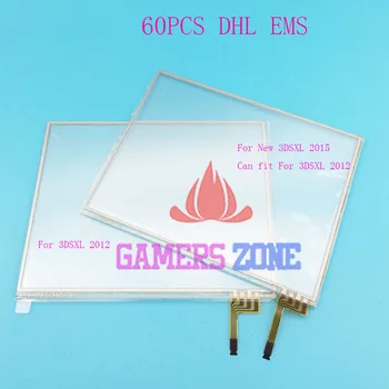 

60PCS Glass For New 3DS XL LCD Display Touch Screen Digitizer Repair Replacement for 3DS XL LL