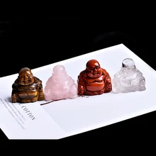 1 PC religijne szczęście Maitreya budda statua dekoracji rzeźbiarskich dekoracji domu domu Feng Shui budda dekoracji kolekcji sztuki