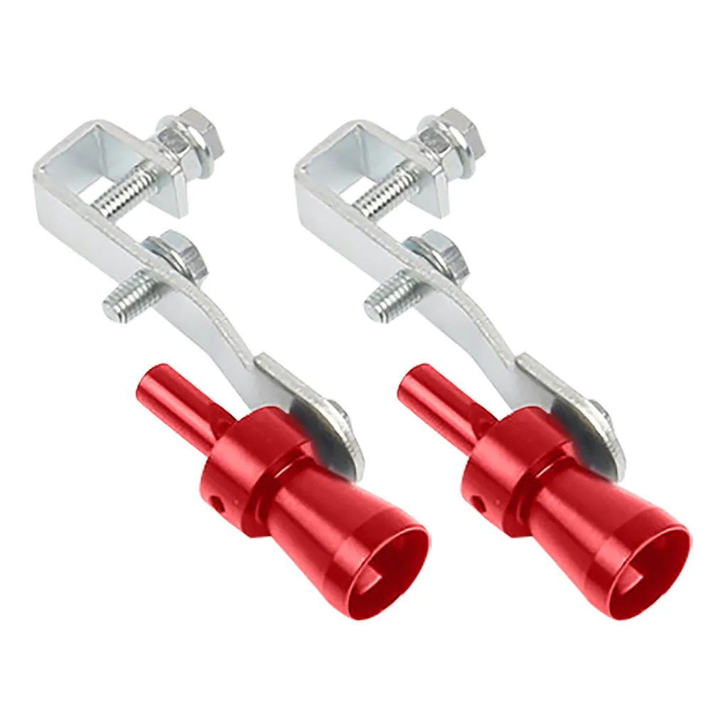 

2 PC Vehicle Refit Device Turbo Sound Muffler Turbo Whistle Exhaust Pipe Sounder Motorcycle Sound Imitator Turbo Whistle