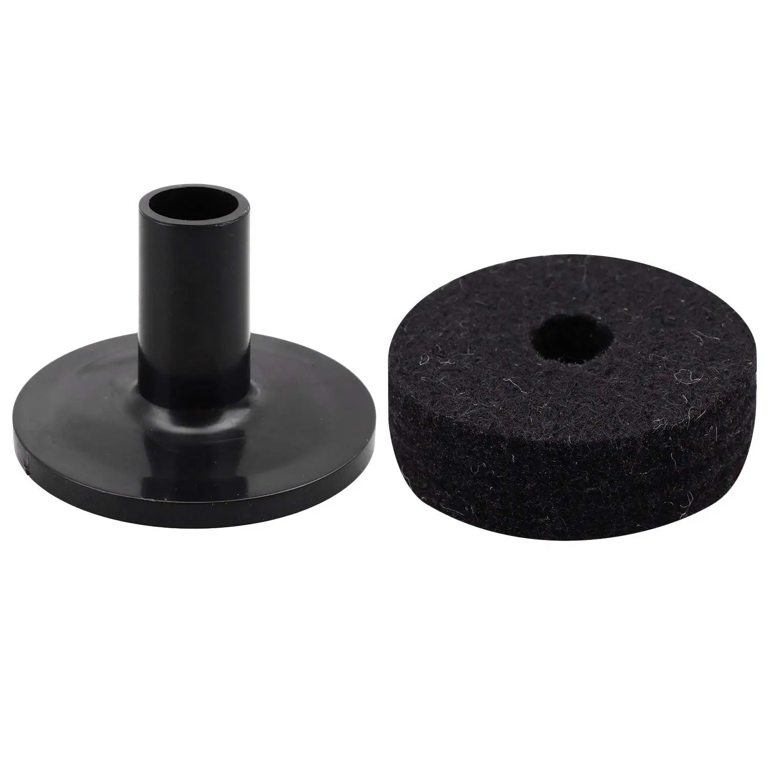 

FSTE-Cymbal Stand Felt Washer and Plastic Drum Cymbal Stand Sleeves Replacement Black