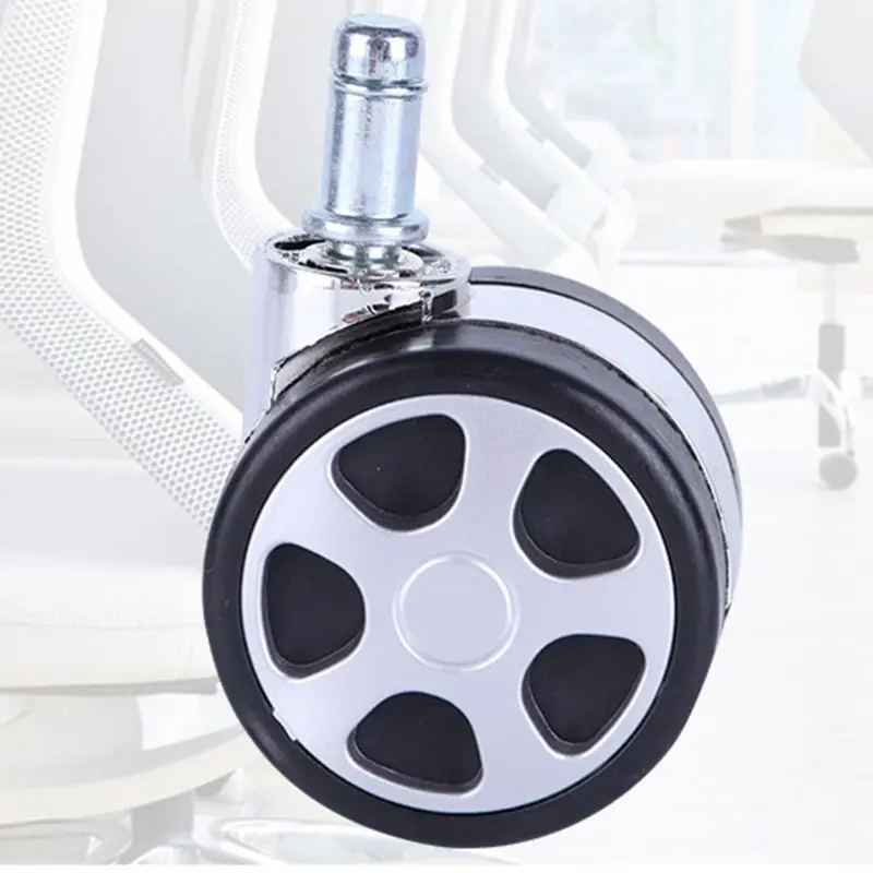 

2019 NEW Office Chair Caster Wheels Roller Rollerblade Style Castor Wheel Replacement Table and chair casters casters