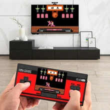 Новые портативные игровые плееры FC/NES, встроенные в 348 классическую игровую консоль, 8 бит Ретро видеоигры для подарка, Поддержка AV Out Put