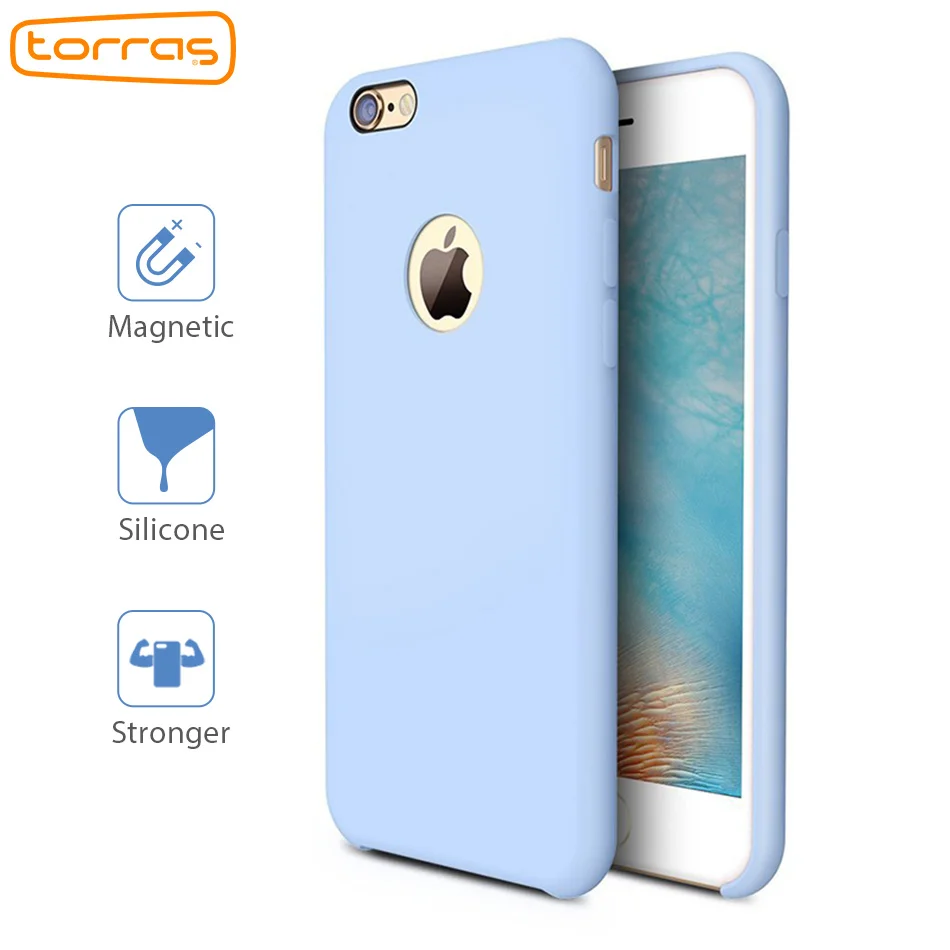 TORRAS Liquid Silicone Case for iPhone 6 6s Plus Phone