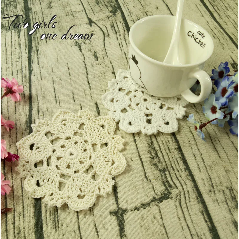 Хлопок столовых площади чашки чая горки горшок кружка держатель кухонный