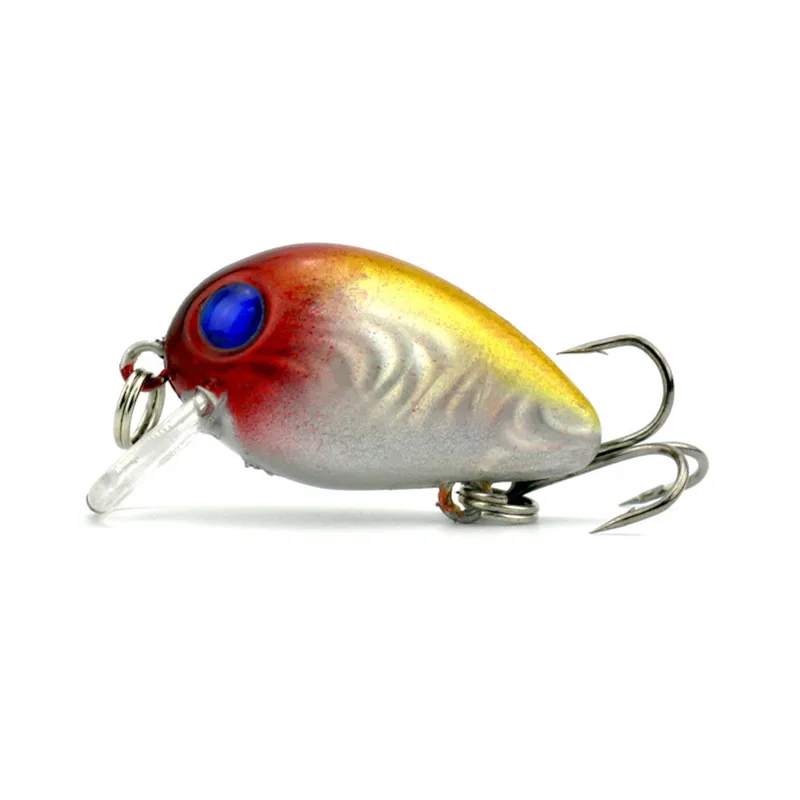Mini Fat Crank Fishing Lure 30mm 1.5g Highly Simulated Rock Fishing
