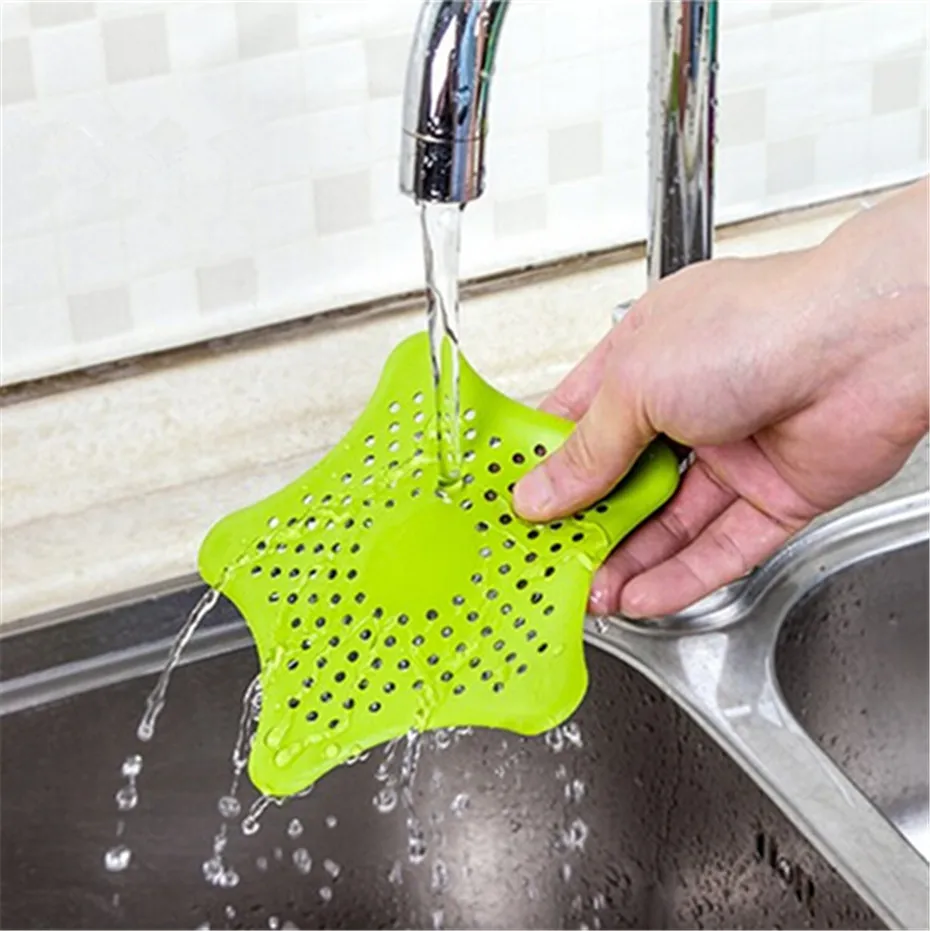 

Bathroom Shower Kitchen Drain Sink Strainer, Filter Sink Drain Cover Waste Stopper Floor Drain, Prevent Clogging Sink Strainer