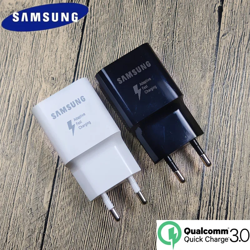 

Samsung Quick charger Original EU QC3.0 9V2A Fast Charger Adapter For samsung galaxy s10 S9 S8 A8 Note 8 9 C9pro A9 STAR A8S a6s