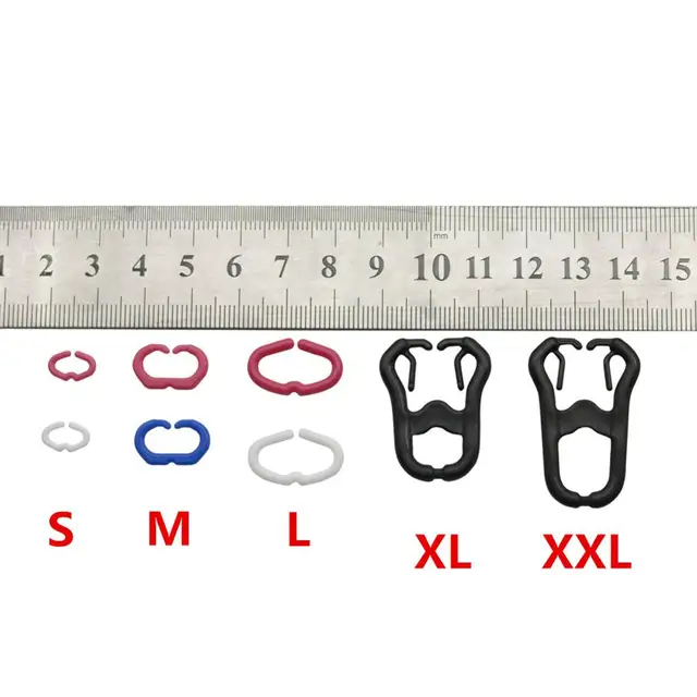 Plastic Chicken Beaks Clasps Rooster Hen Nose Rings Farm Animal Supplies Poultry Carriers 2
