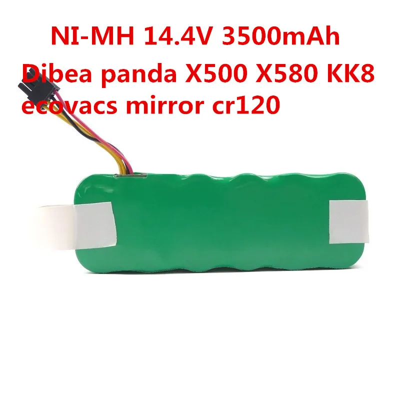 Goede Stofzuiger panda X500 X580 batterij Ecovacs Mirror CR120 batterij