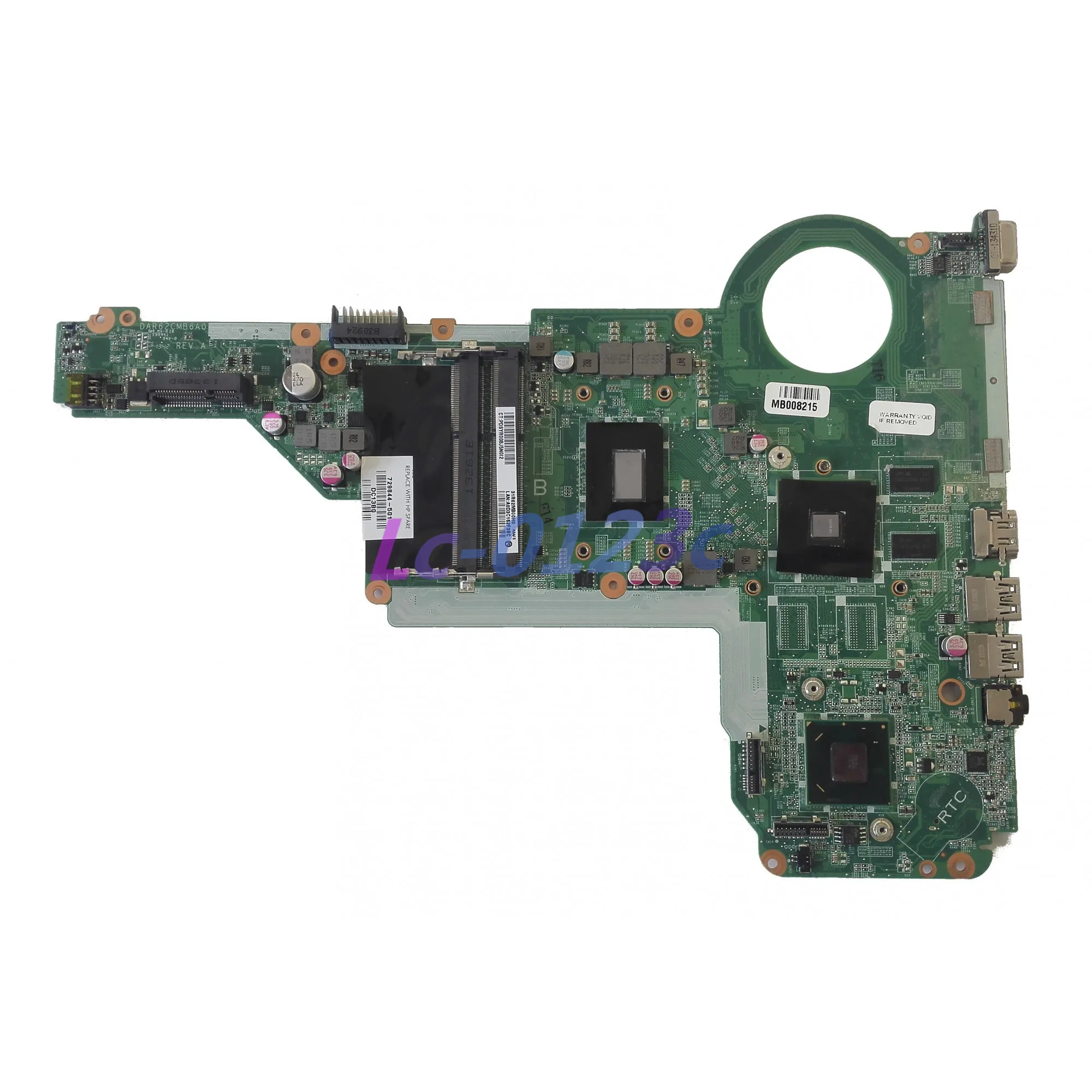 FULCOL для hp PAVILION 17-E 15-E материнская плата ноутбука с I3-3110M cpu y HD 8670 M DAR62CMB6A0 729844-001 729844-501