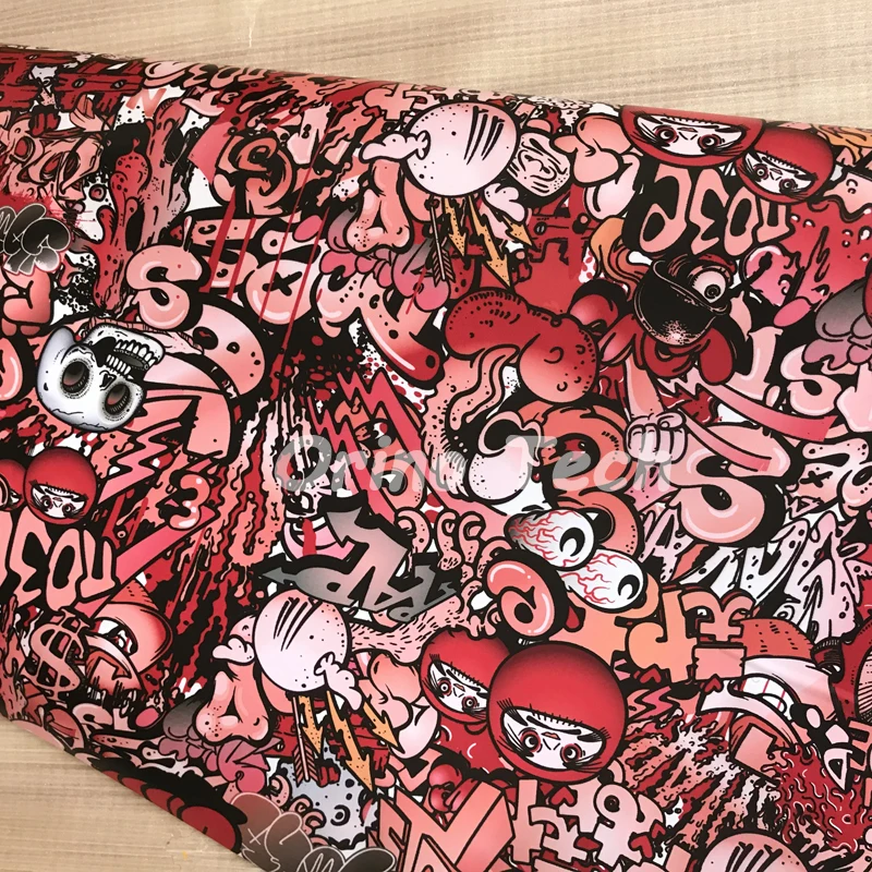 Sticker Bomb Vinyl Film Wrap-12