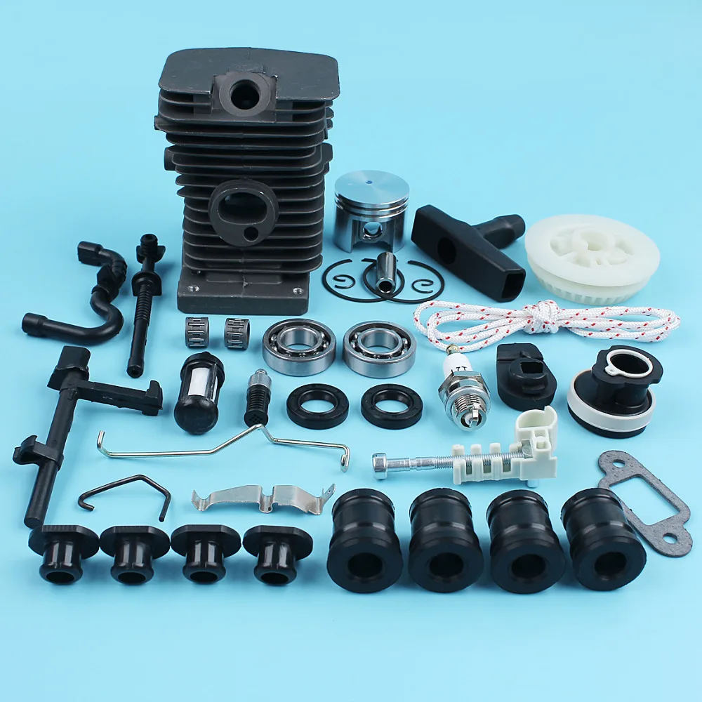 

38mm Cylinder Piston Bearing Handle Grip AV Adjuster For STIHL MS180 MS170 017 018 Chainsaw Fuel Oil Filter Line Choke Lever