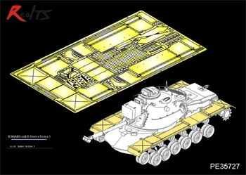

RealTS Voyager PE35727 1/35 Modern US M48A3 B Fenders type1 (For DROGON 3546)