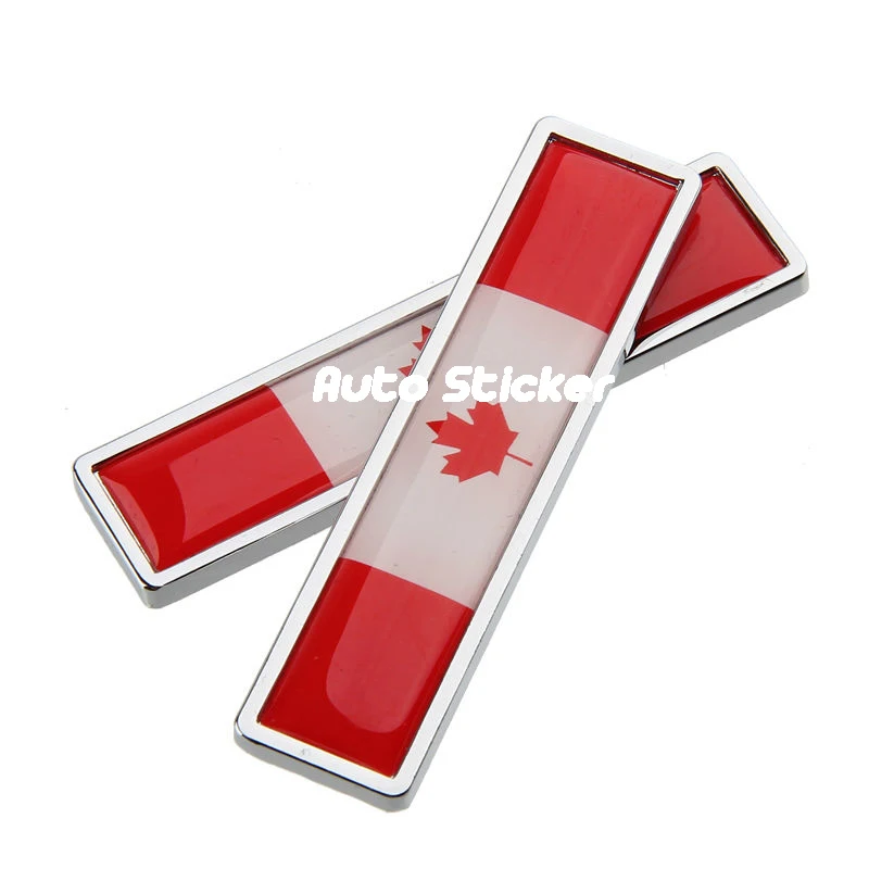 Canada Flag Badge Sticker-1