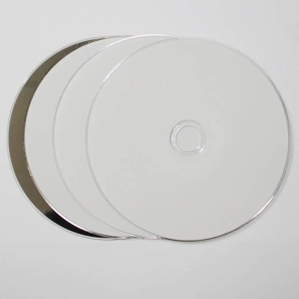 

4 Pieces Blank full Hub Printable 240min DVD+R DL 8x Dual Layer 8.5GB D9 DVD DL disc